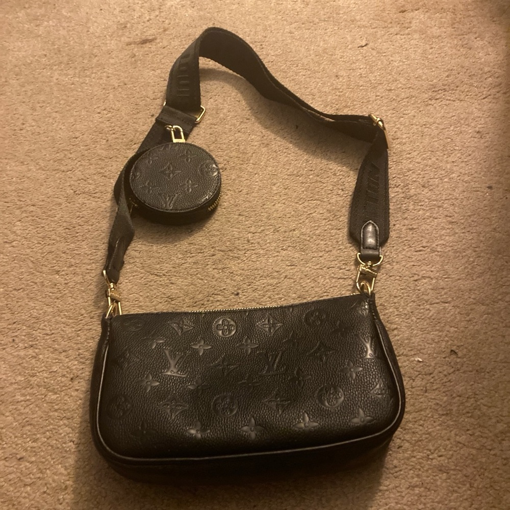 AAA Black Designer Crossbody Bag